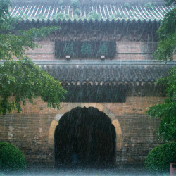 geo-wee:   雨一直的下          