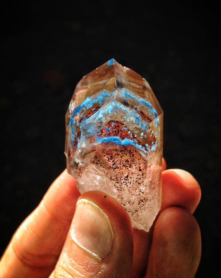 ifuckingloveminerals:  Papagoite, Quartz