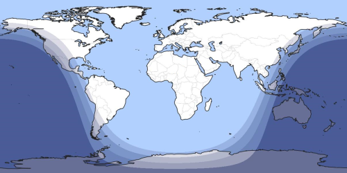 Mapsontheweb:   Every Year On July 8Th At About 11:15 Utc, Approximately 99.164%