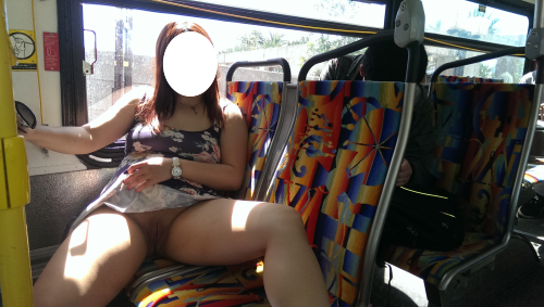 sluttychinesewife:  As you can see, no pockets so no money to pay for the bus