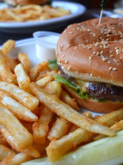 lustingfood:  Cheeseburger and Fries