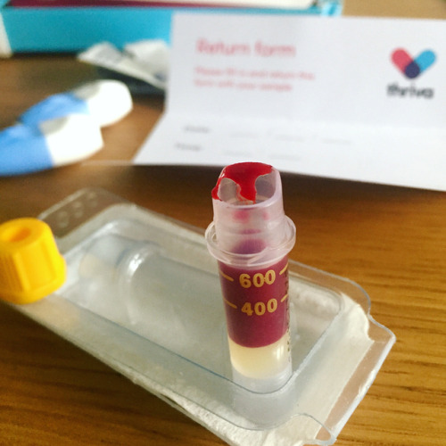 I did a blood test. Just checking my levels… Result: flawless victory! *Mortal Kombat voice* 