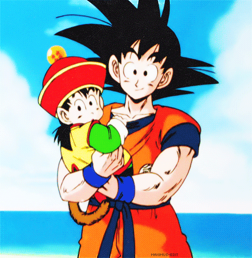 Reblog For Goku As Good Father