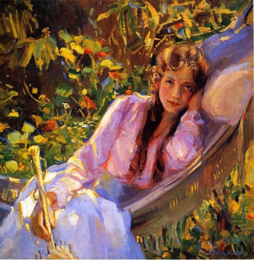 Girl in a Hammock Donna Schuste