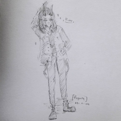 N M Chales M S S #originalcharacter #myart #myoc #sketch #traditionalart #drawing #ocs #pen Https://www.instagram.com/p/B5SlE54nAlp/?igshid=5te0q94e32h9
