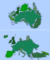 Australia and most of Europe.
More comparison maps >>