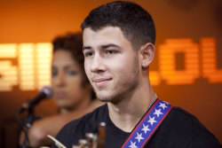 jobrosnews:  Nick Jonas at The Kidd Kraddick Morning Show [10/1] 