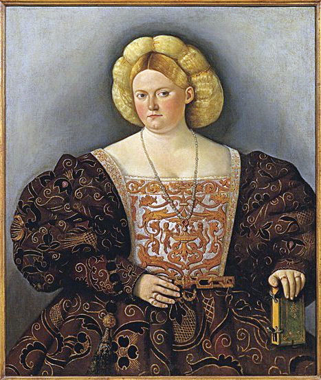 Portrait of a woman by Bernardino Licinio, 1520s