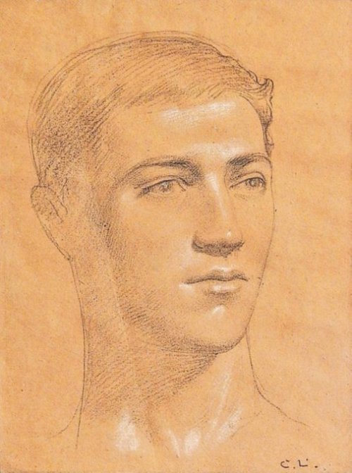 rho-prinz-galleria-meisterwerke:   Charles L’ Éplattenier.1874-1946. Self-Portrait.1890s.