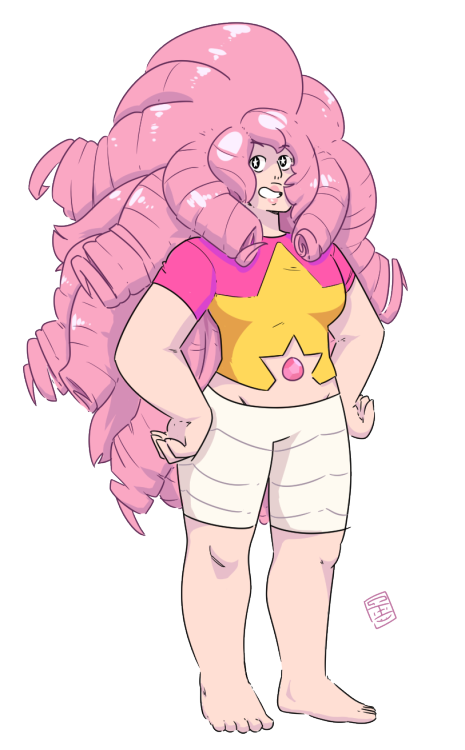 I imagine it’d be pretty dependant on how much of Steven’s life she saw or lived through him. Maybe she’d get used to wearing pants and a t-shirt. Or maybe she’d have short hair. Who knows.