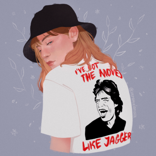 ’ !  Just a self portrait that don’t even look like me haha