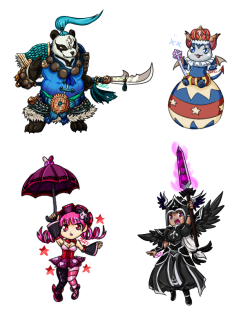 stephen-vajra: Summoners War chibi sticker