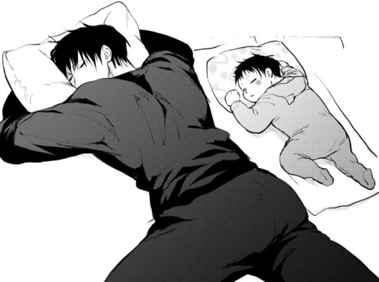 toji sleeping