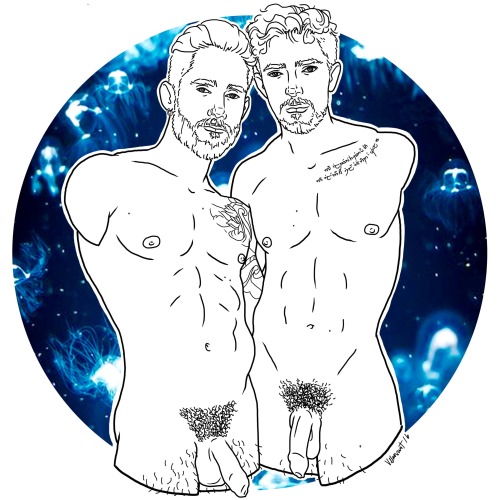 100nudeshoots:  100nudeshoots:  Artwork @vllancourt photo Lucas Ferrier models Hugo Godinho and Rodolfo Brunhari I know I still haven’t posted the full photoshoot we did with Lucas Ferrier — sometimes the result is so beautiful that I feel like cherishing
