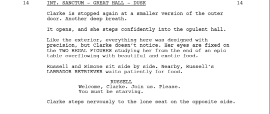 Welcome to Sanctum! Here’s the first of our script to screens for episode 603, written by Drew Lindo and directed by a long time part of The 100 family, Dean White. 