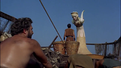 Mythical Ancient Greek ship, the Argo, in: I giganti della Tessaglia (1960) / The Giants of Thessaly