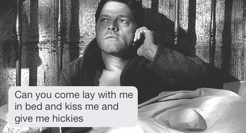 rockandrollchick:  Destiel + deep sexts