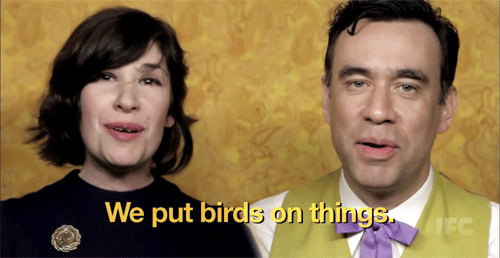 I just want to lie in bed and catch up on Portlandia.