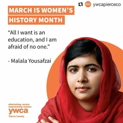 #Repost @ywcapierceco (@get_repost)・・・In 2008, Malala Yousafzai gave a speech about the Taliban’s th