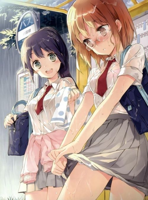 微エロ画像　下着が透けてる女の子の虹画像ください - がぞ～速報
