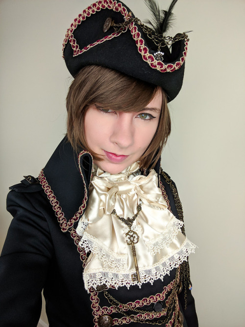Pirate ouji with my Crimson Jack jacket! Hat, jacket, blouse, boots: Alice and the Pirates Pants, ac
