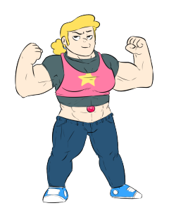 A female version of Stevadie fusion. I wonder if that&rsquo;s the thing. If all gems, including fusions, will be female. I don&rsquo;t know. I&rsquo;m just a supervillain.