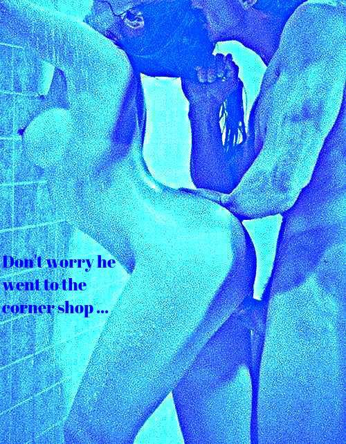 mywifetocheat:  She does not worry, she knows I’ll be late…