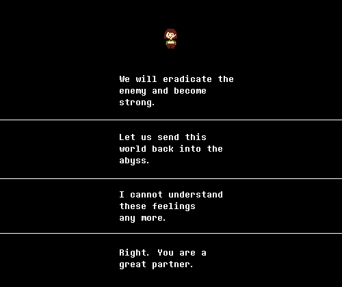 Undertale Genocide route boss - Sans (dialogue emphasized) 