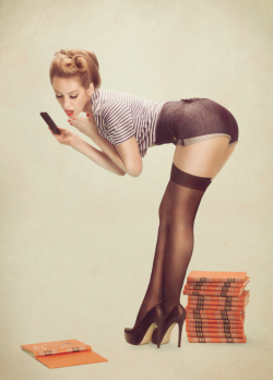 seafarers:  Modern Vintage Pinups by Aaron