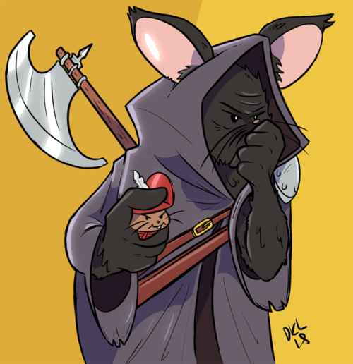 drakkel:Tander and Francisca from Six Feats Under’s MouseGuard Campaign! I play Tander, by the way! 