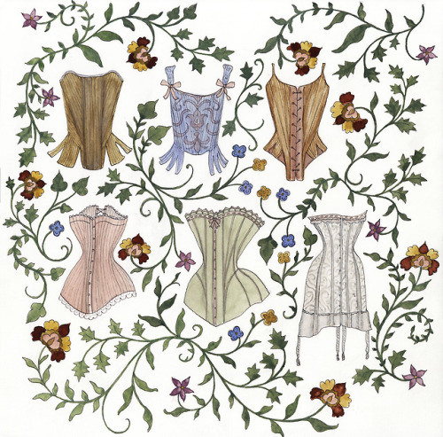 rosewitchery:Corsets of the Ages, original and inverted (2019) Which one’s your favorite? He