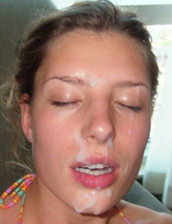 facialsamateurs:  #facial #cum