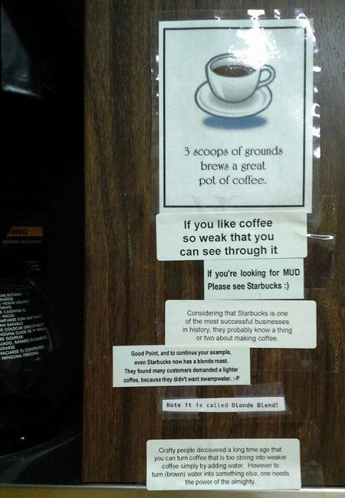 pr1nceshawn:  It’s Good To Have A Sense Of Humor While At Work. 