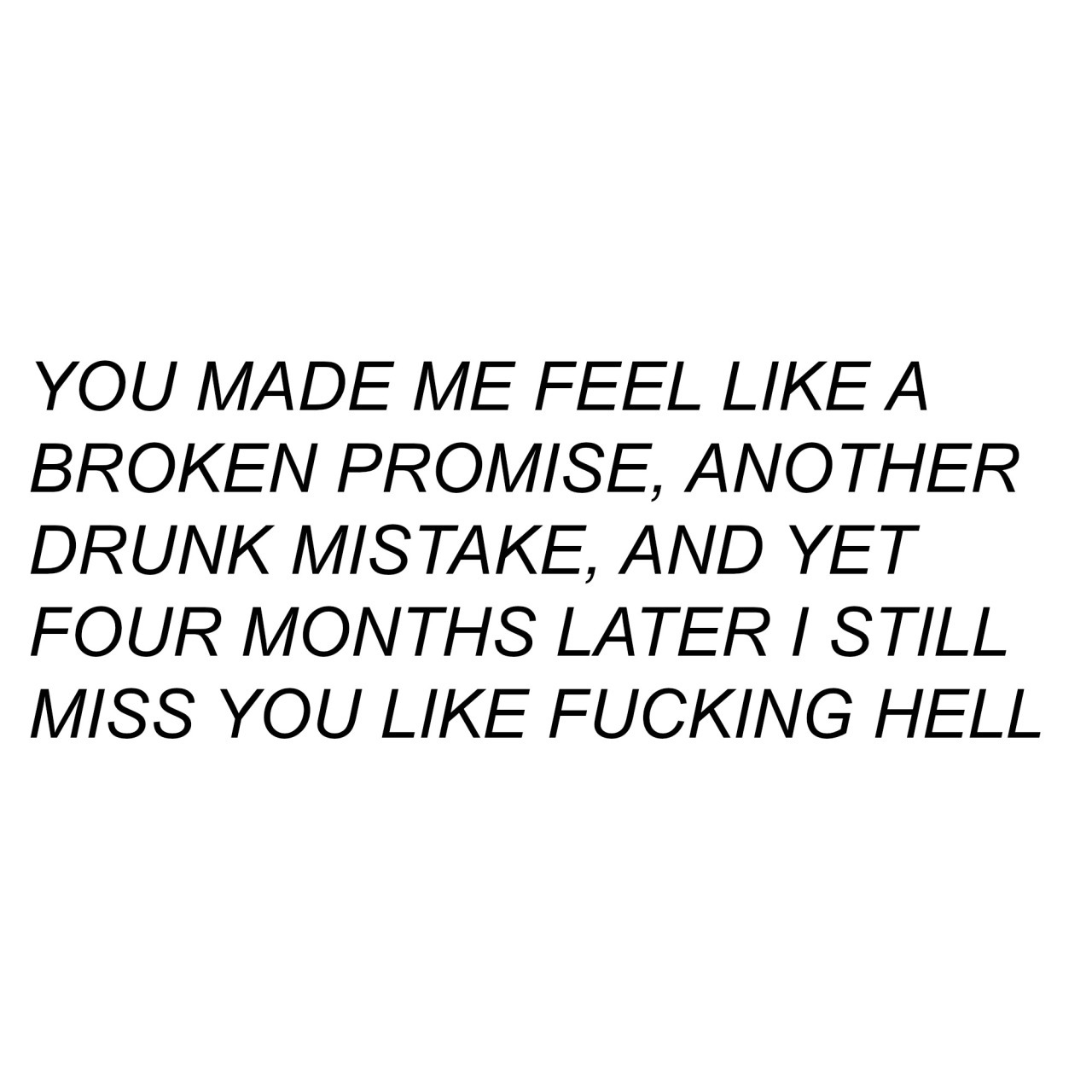 comefiorialvento:  miss you like fucking hell