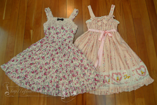 aflowerinhand: 2014 Wardrobe Post - Pink &amp; Peach Dresses! Full post here:egl.livejour