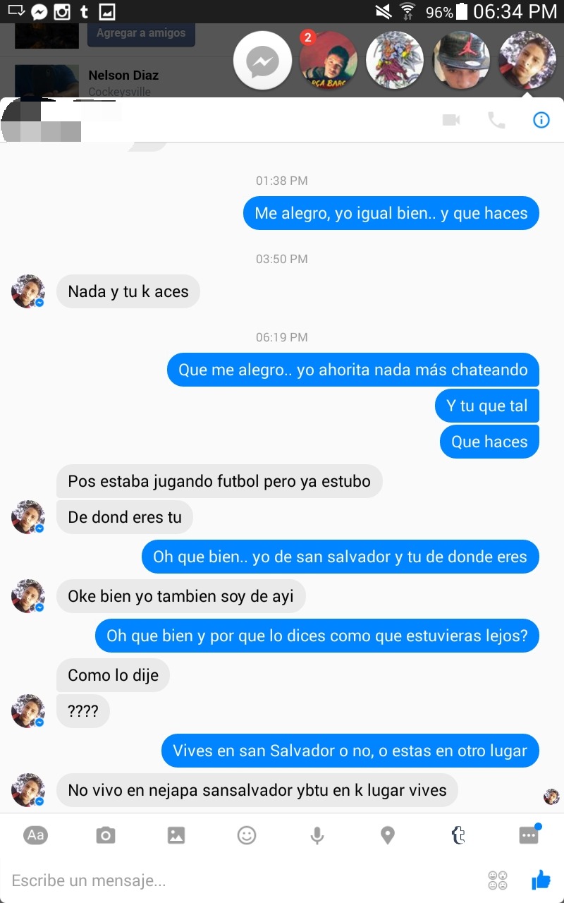 guanacodelicioso:  Han habido varios que me han preguntado, como comienzo una conversación
