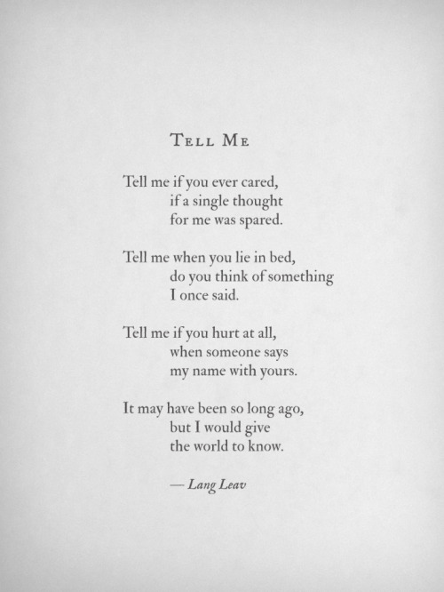 langleav:  More poetry by Lang Leav here porn pictures