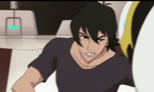 keith-and-shiro-were-dating: Keith’s training face will always be my aesthetic.