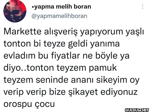 yapma melih boran...