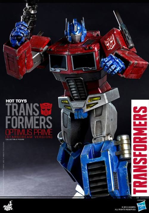 sunstreakerlovethyself:  aeonmagnus:  Hot Toys G1 Optimus Prime (Starscream Version) (non-transforming). (Starscream gets Jetfired.)  NO NOOOOOO ohno