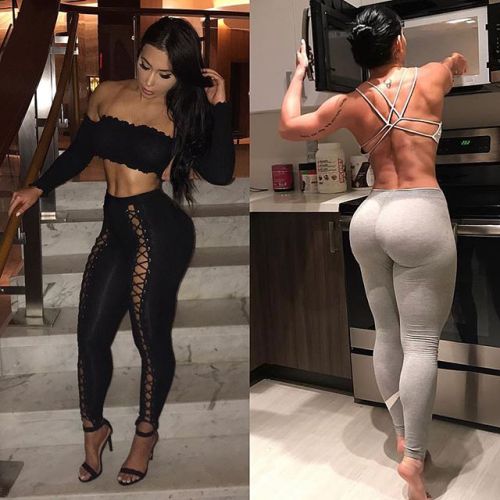 scurvelifestyle:  #fbf #shecandoboth @melgfit #booty #fashionista #ootn #foodstagram #foodblogger