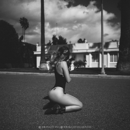 mikeohrangutang:This super hottie @ha.na_1 by an @ohrangutangsjungle @ohrangutang H&M @cristinapilo  (at OHRANGUTANG’S JUNGLE LA)