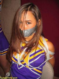 Tape gagged girls