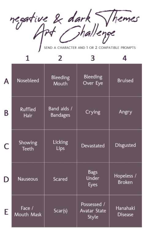 There are many fluffy or funny challenges but I was in the mood for some ”””edgy””” emotions and ite