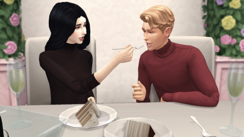 [TS4]Romantic Date Couple Poses (100 Followers )!