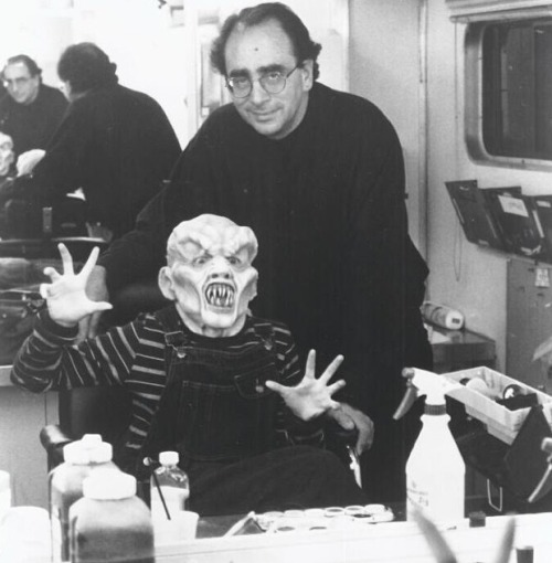 halloween-addiction:Behind the scenes of the Goosebumps episode The Haunted Mask