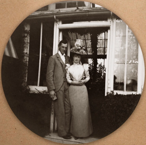 Princess Maud of Wales + prince Carl of Denmark: a love story(they were later to become the king and