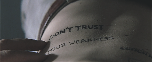 inadirtyshirt:  “ You can just feel the details. The bits and pieces you never bothered to  put into words. And you can feel these extreme moments, even if you  don’t want to. You put these together, and you get the feel of a person.  Enough to know