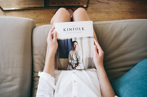 slanting: Favorite magazine, Kinfolk  © Bethany Marie Photography