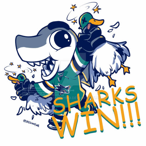 Sharks WIN!!!#sjsharkie #sjsharks #sharkswin #sanjosesharks